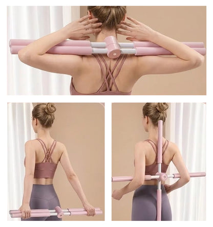 Yoga stretch stick